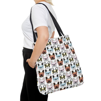 Tote Bag - AOP - French Bulldog